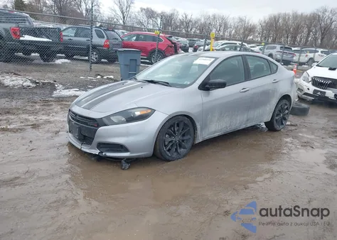 2016 Dodge Dart Sxt Sport Blacktop z USA, uszkodzony, nr VIN 1C3CDFFA7GD803299